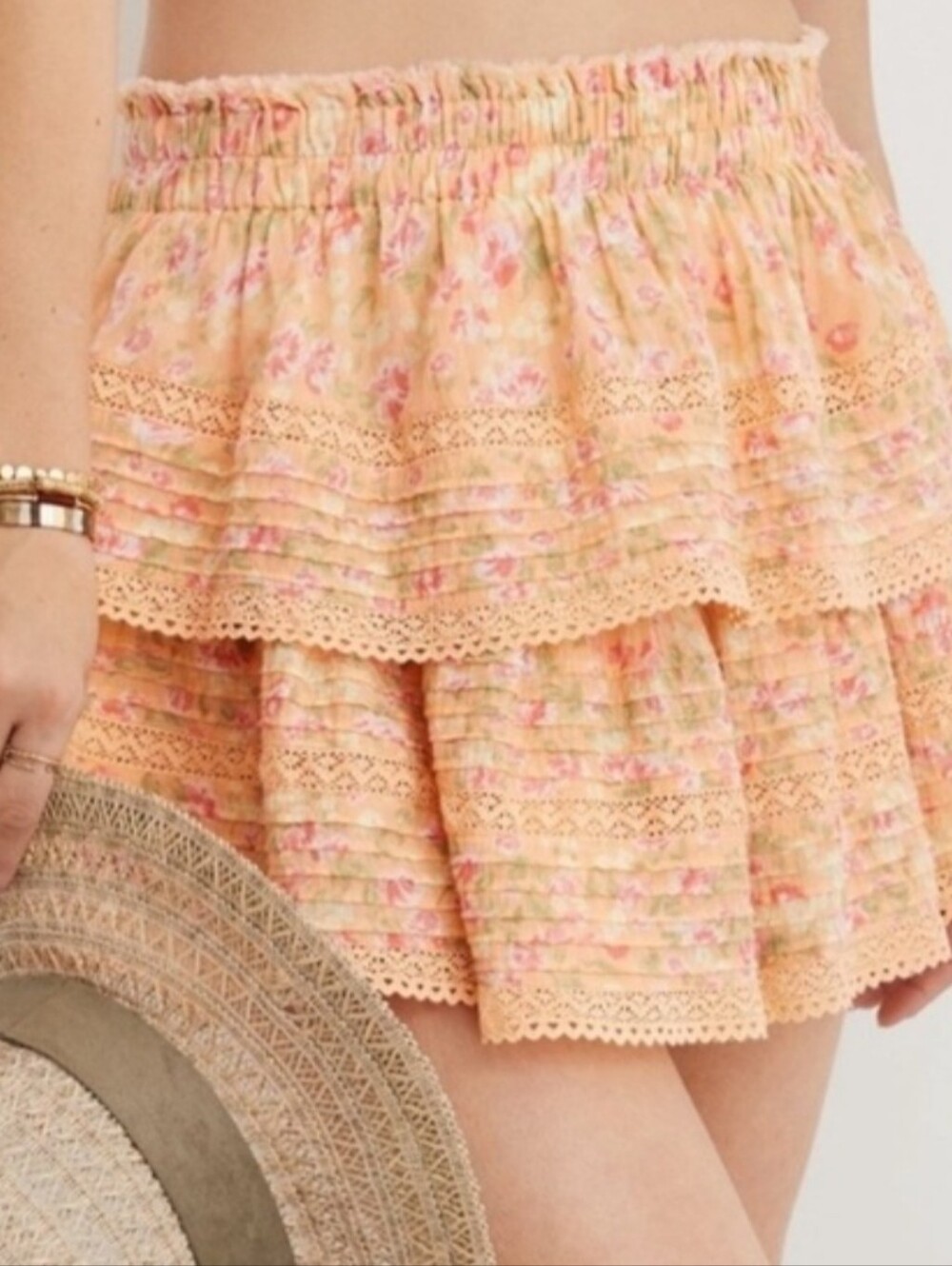 Aerie Rock And Ruffle Skirt